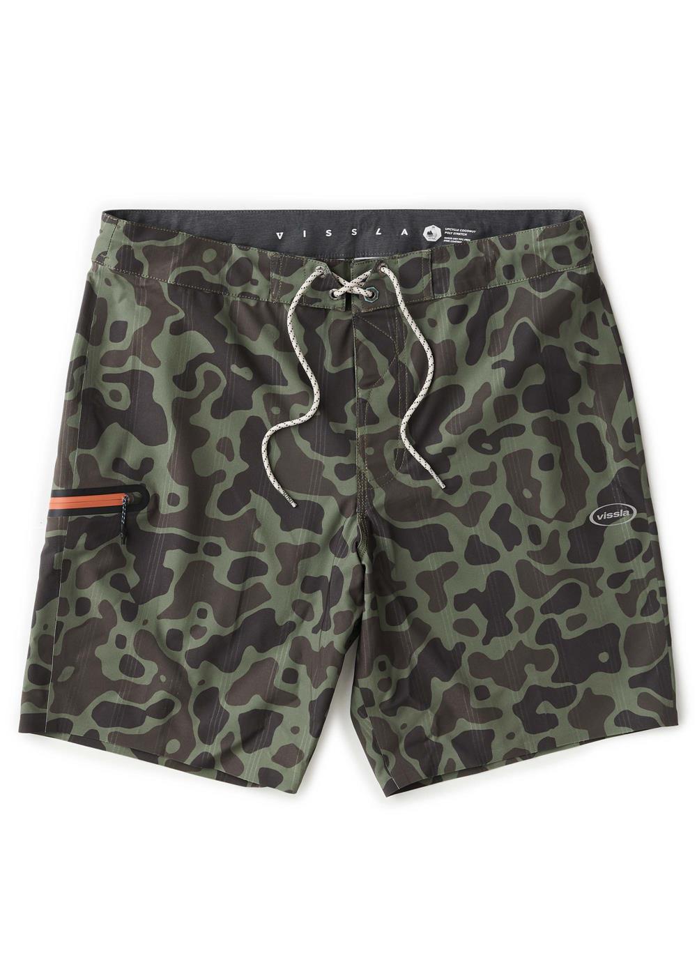 Vissla High Seas 3.0 18.5" Boardshort in Camo