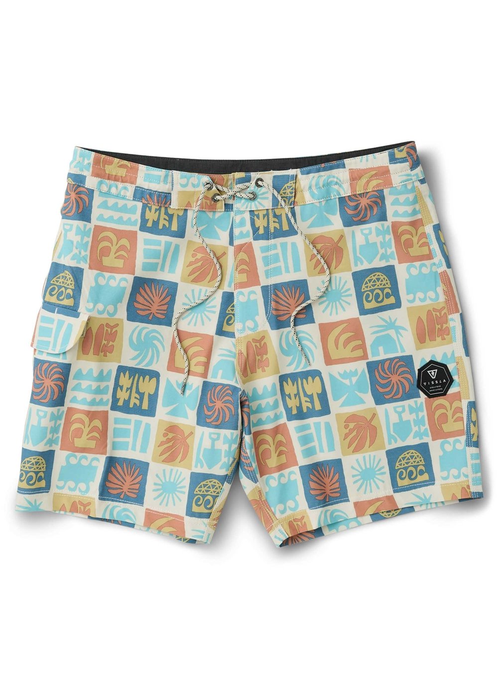 Vissla Ecology Center 17.5" Boardshort in Multi