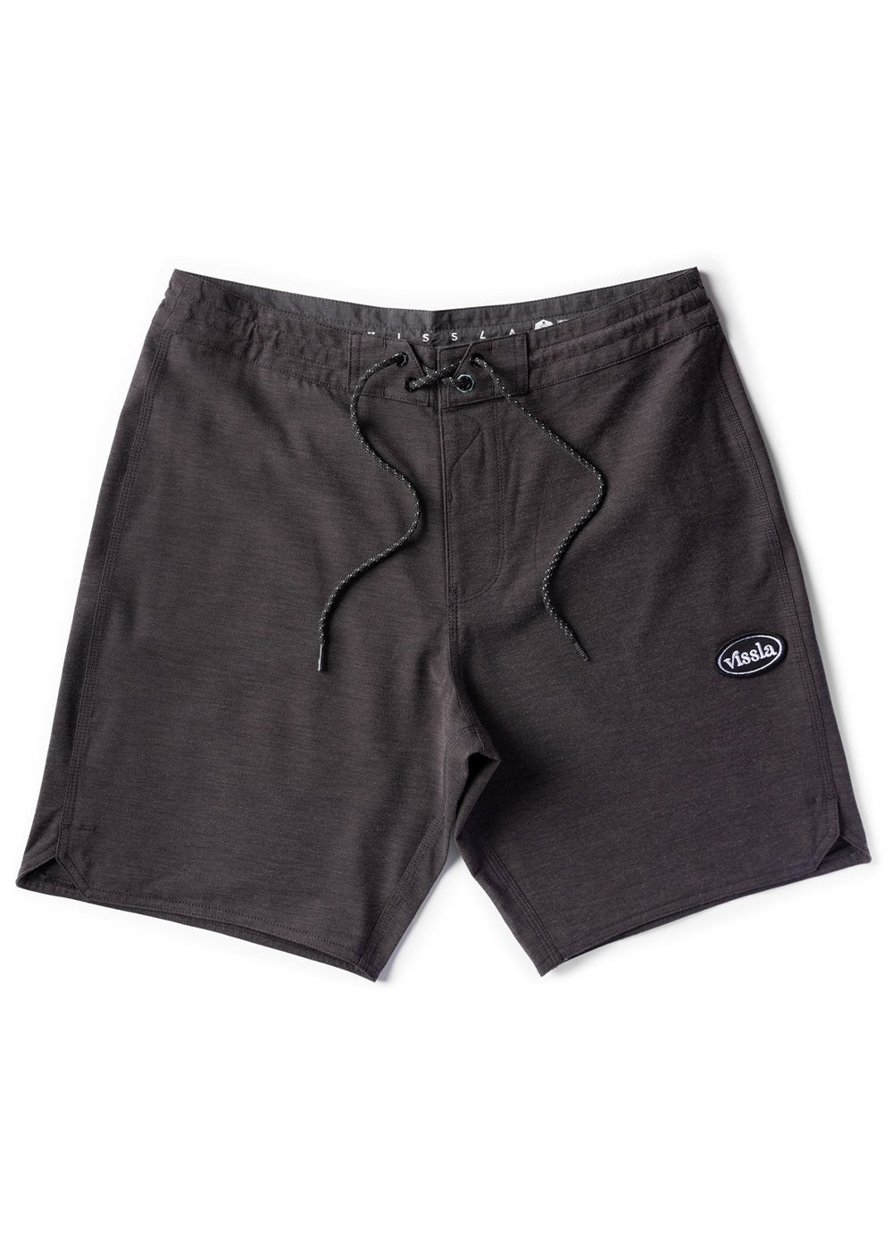 Vissla Solid Sets 18.5" Boardshort in Black