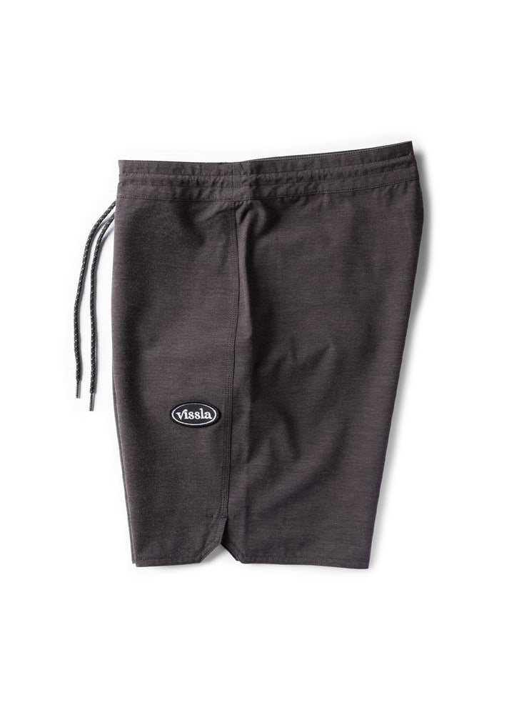 Vissla Solid Sets 18.5" Boardshort in Black, view 3