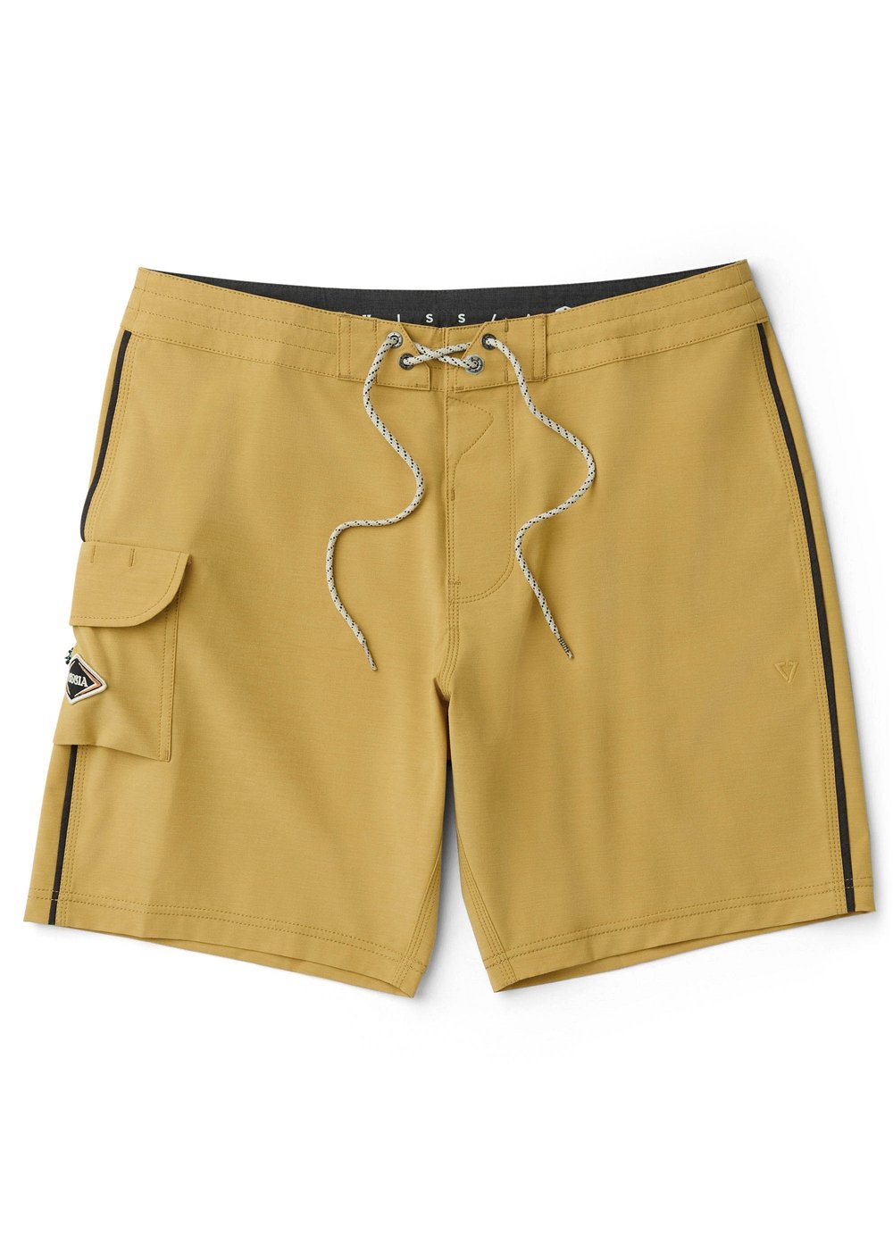 Vissla Solid Sets 18.5" Boardshort in Golden Hour