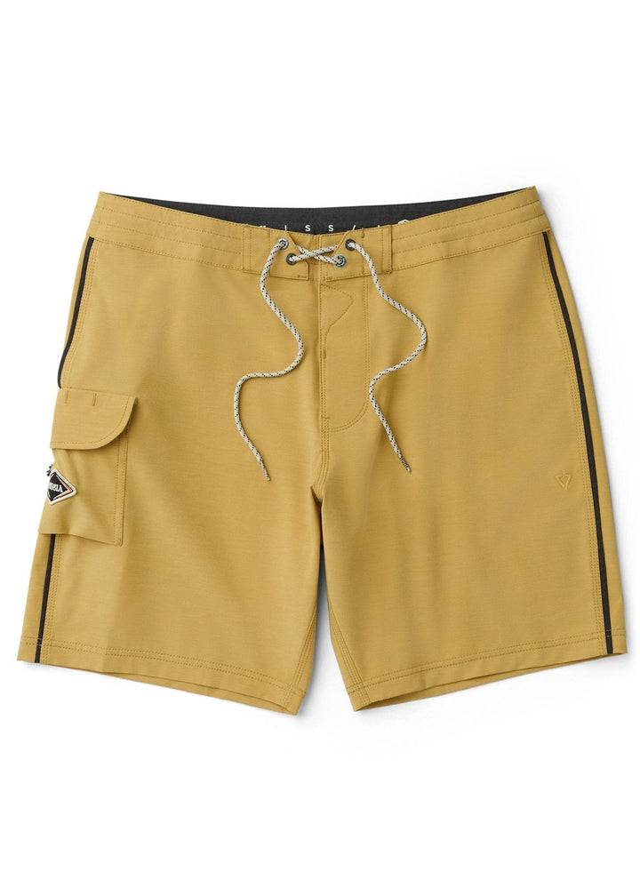 Vissla Solid Sets 18.5" Boardshort in Golden Hour