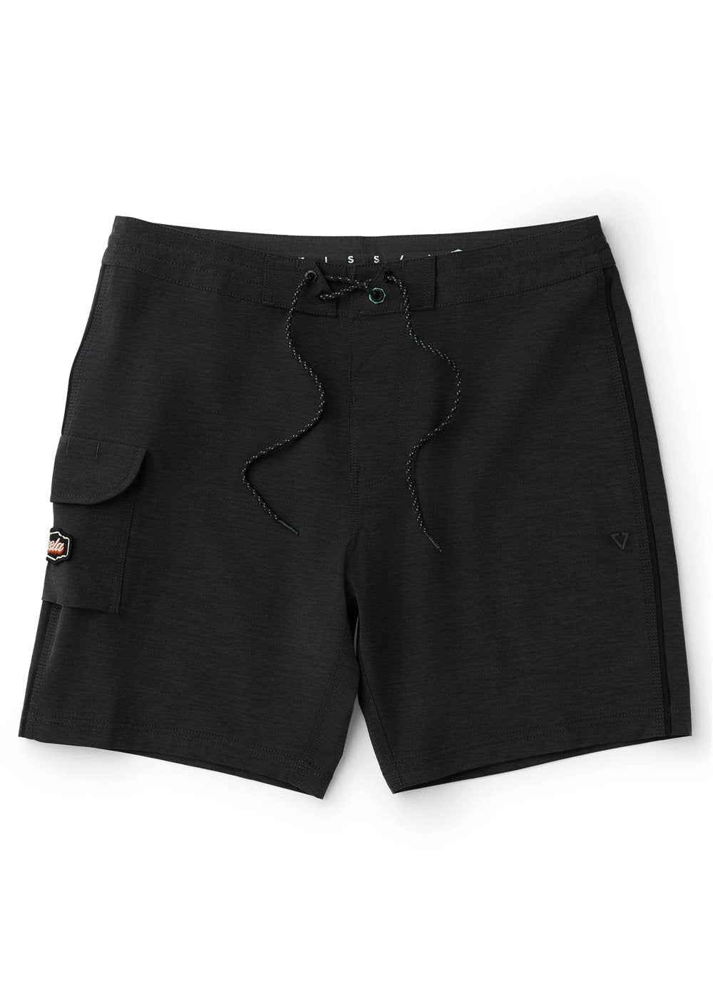 Vissla Solid Sets 18.5" Boardshort in Black 2
