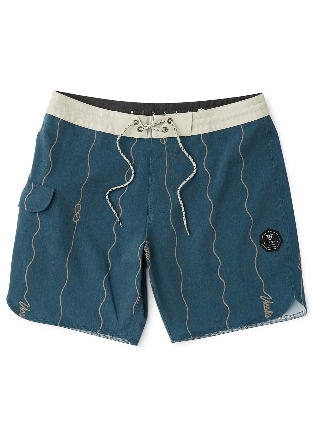 Vissla Roundup 18.5" Boardshort in Midnight