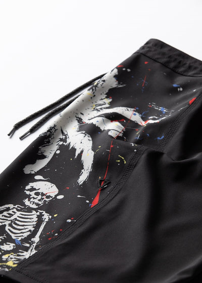 Nk Skull Island 21" Boardshort - BLK