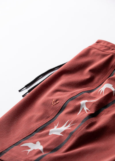 Nk Swarm 21" Boardshort - RED