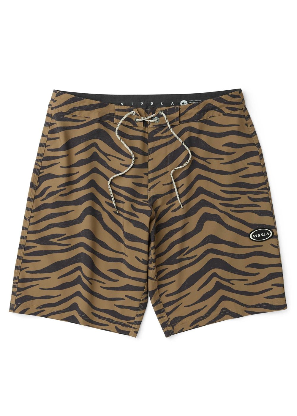 Vissla Mozambique 21" Boardshort in Dark Khaki