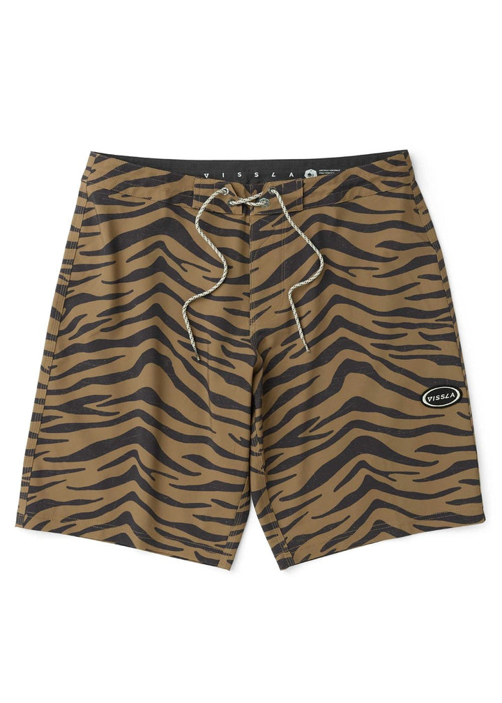 Vissla Mozambique 21" Boardshort in Dark Khaki