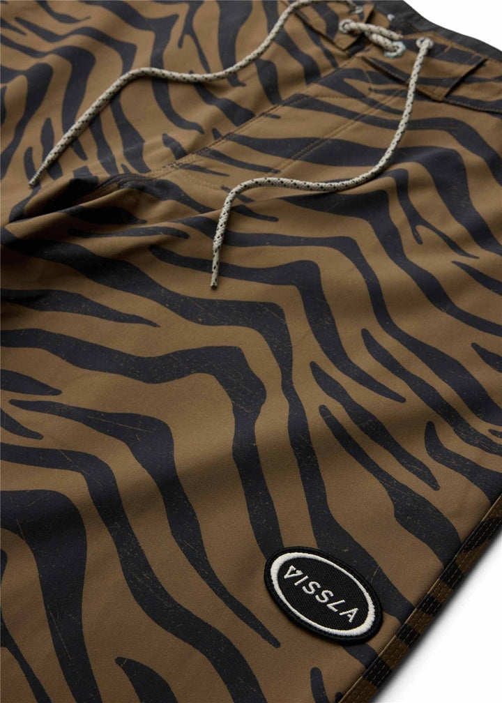 Vissla Mozambique 21" Boardshort in Dark Khaki, view 4