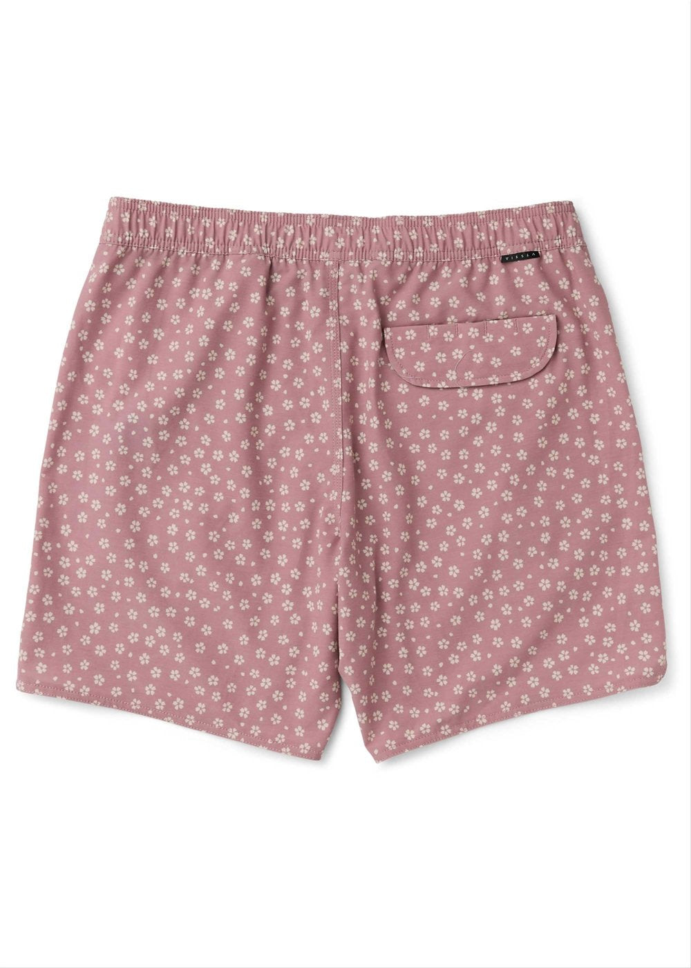 Vissla Bongos 16.5" Ecolastic Boardshort in Rose, view 2