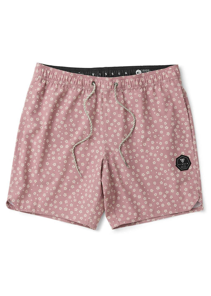 Vissla Bongos 16.5" Ecolastic Boardshort in Rose