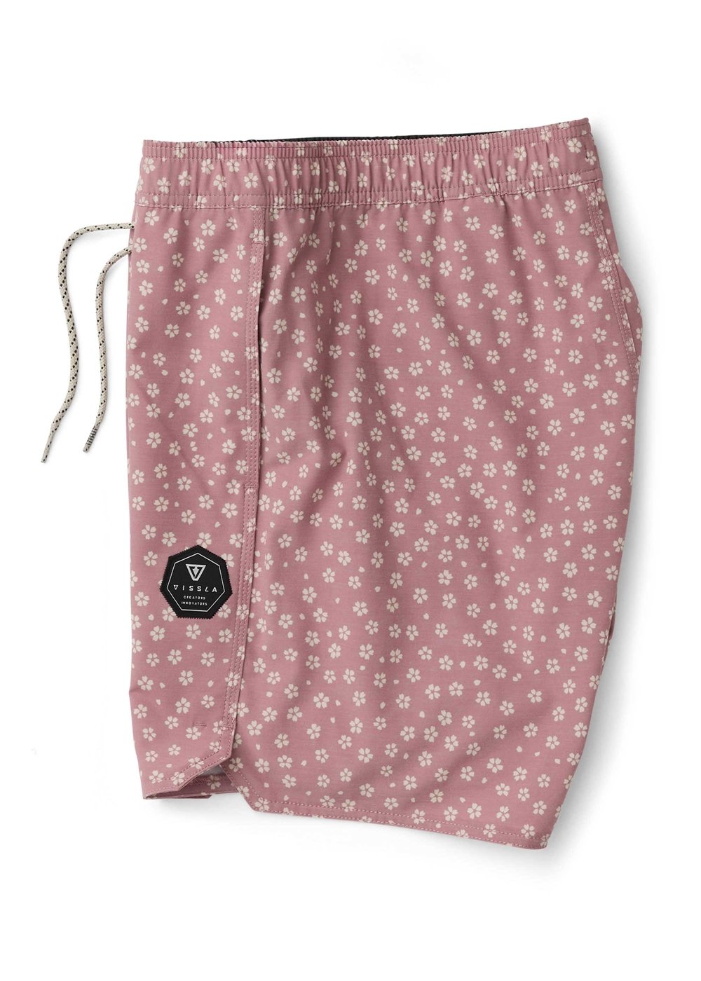 Vissla Bongos 16.5" Ecolastic Boardshort in Rose, view 3