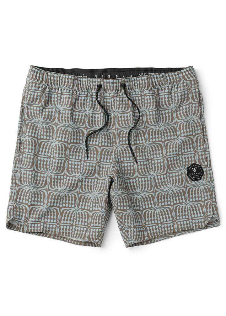 Vissla Croozer 16.5" Ecolastic Boardshort in Dark Earth