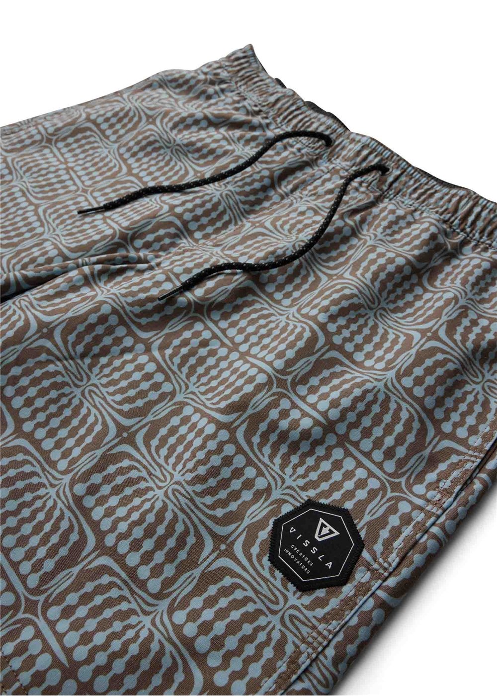 Vissla Croozer 16.5" Ecolastic Boardshort in Dark Earth, view 4