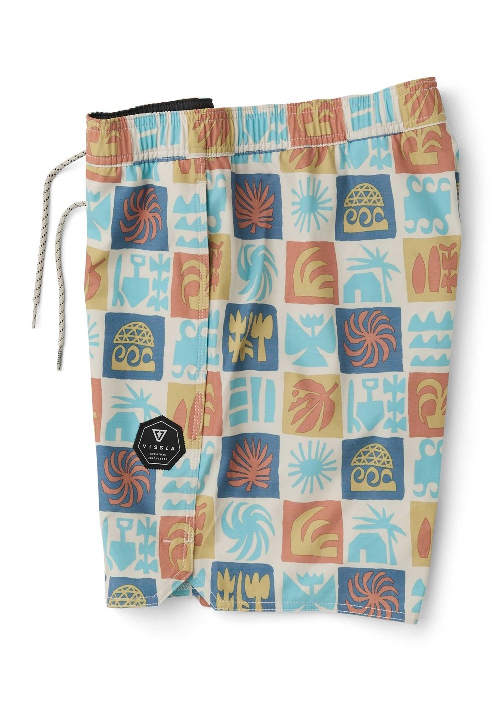 Vissla Ecology Center 16.5" Ecolastic Boardshort in Multi, view 3