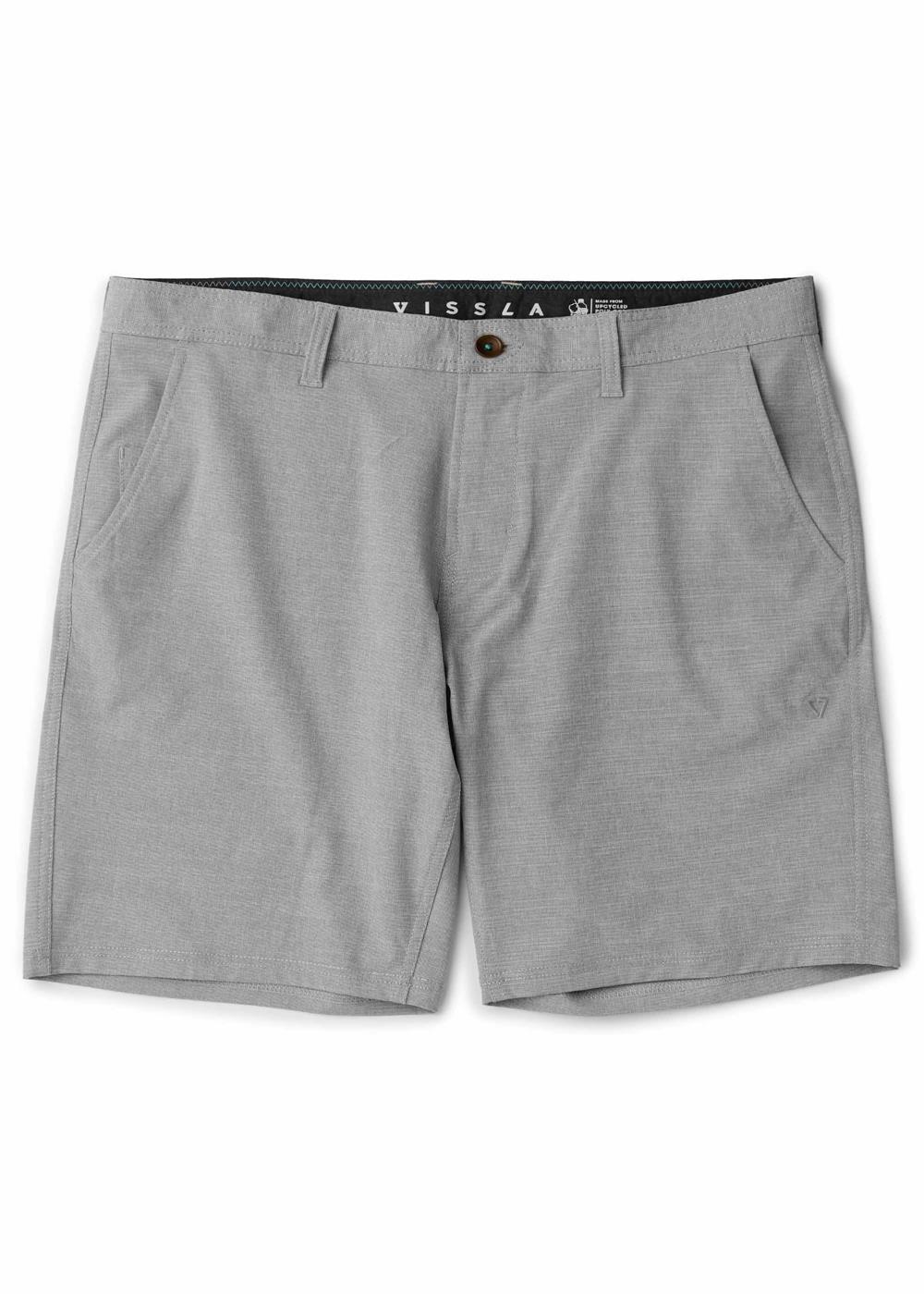 Vissla Fin Box Hybrid 19.5" Walkshort in Graphite