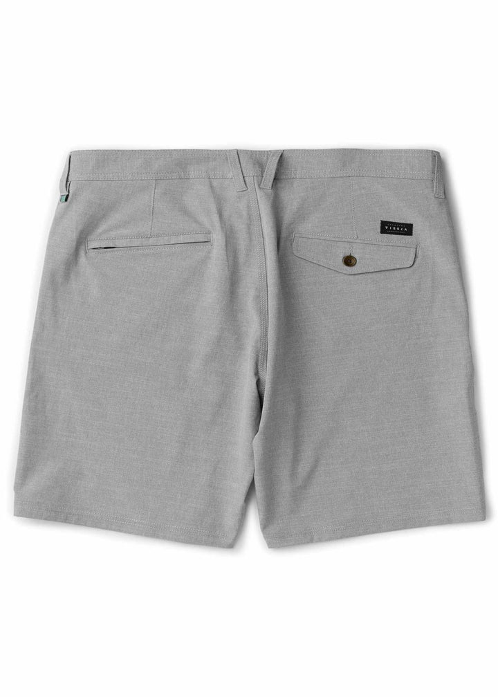 Vissla Fin Box Hybrid 19.5" Walkshort in Graphite, view 3