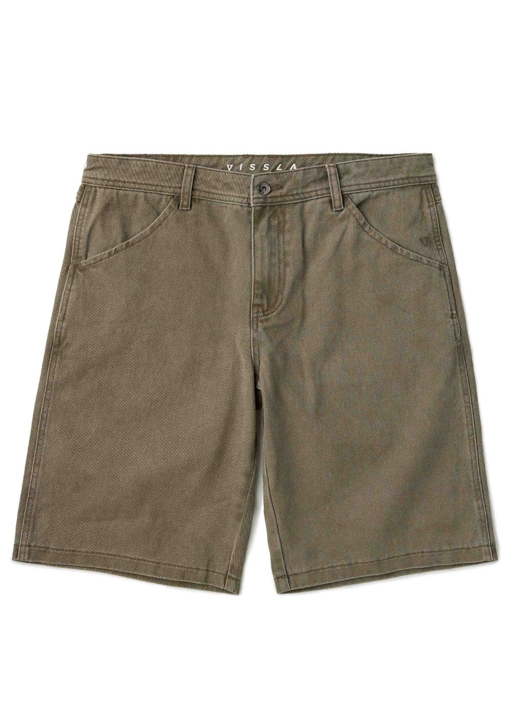 Vissla Pier Bowl 22" Walkshort in Army