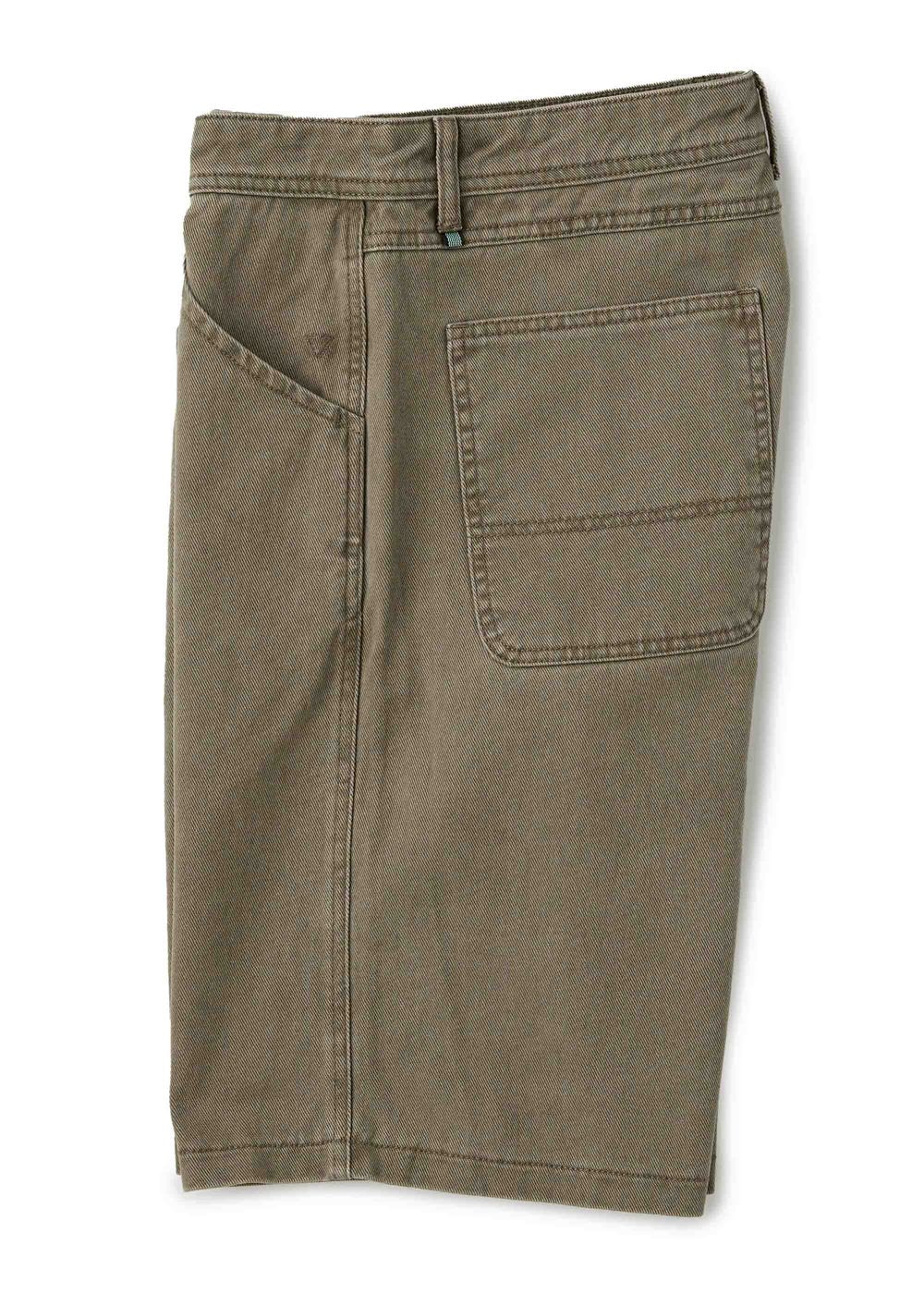 Vissla Pier Bowl 22" Walkshort in Army, view 3
