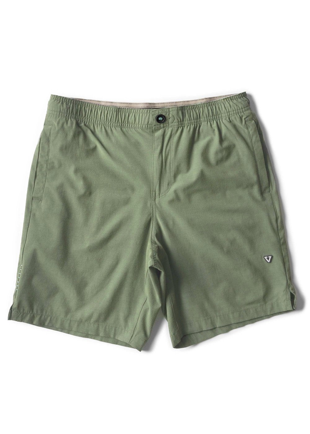 Vissla Alto 18" Performance Elastic Walkshort in Surplus