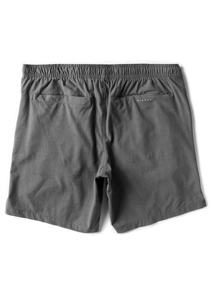 Vissla Alto 18" Performance Elastic Walkshort in Graphite, view 2