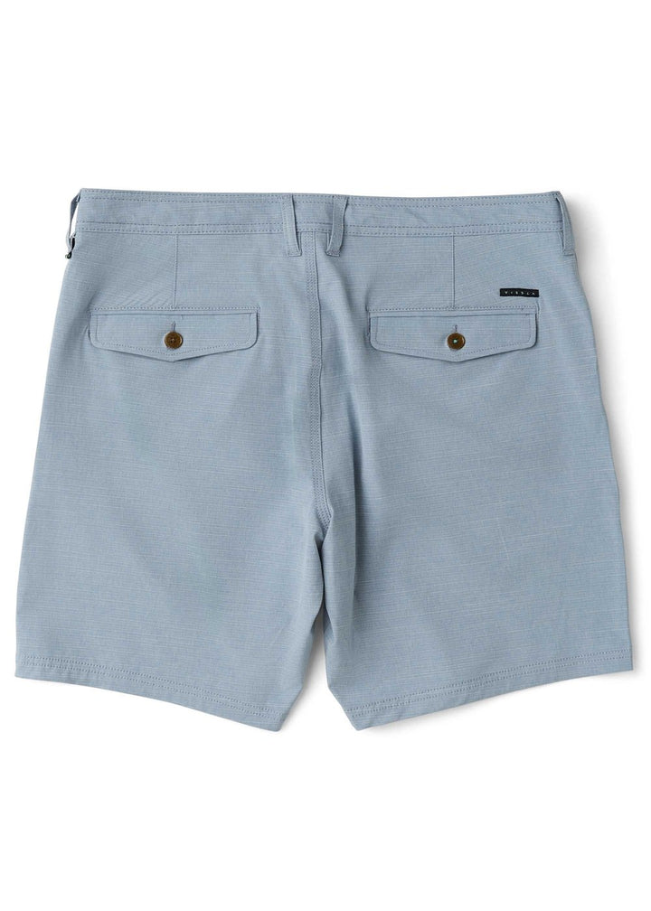 Vissla Canyons 25 Hybrid 18.5" Walkshort in Faded Denim, view 2