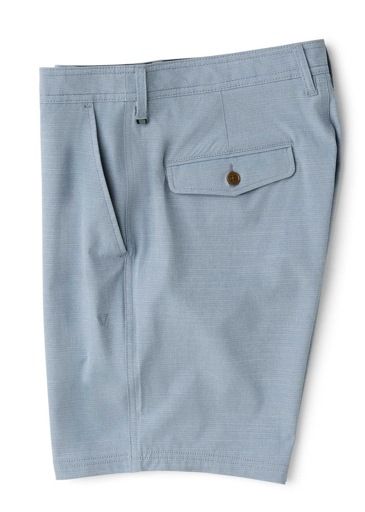 Vissla Canyons 25 Hybrid 18.5" Walkshort in Faded Denim, view 3