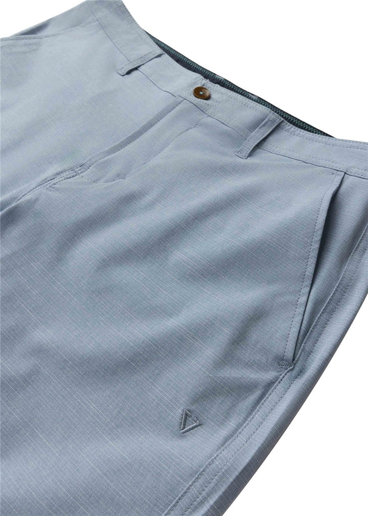 Vissla Canyons 25 Hybrid 18.5" Walkshort in Faded Denim, view 4