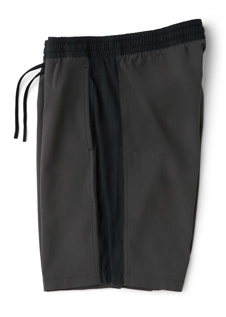 Vissla Full Court 19" Performance Elastic Walkshort in Dark Grey, view 3