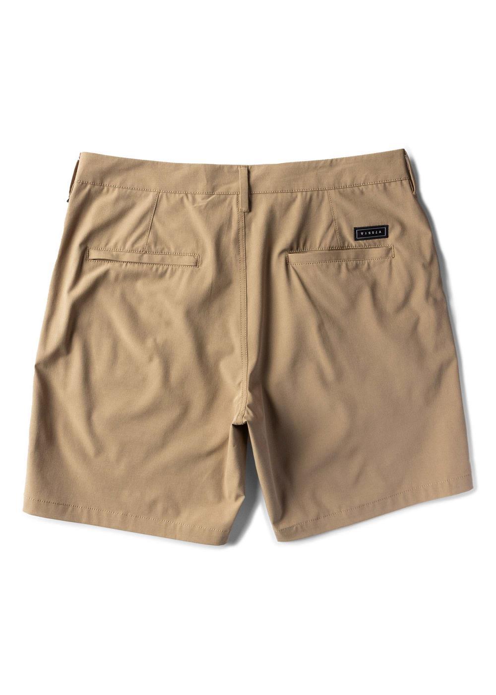 Vissla Cutlap Eco 17.5" Hybrid Walkshort in Khaki, view 3