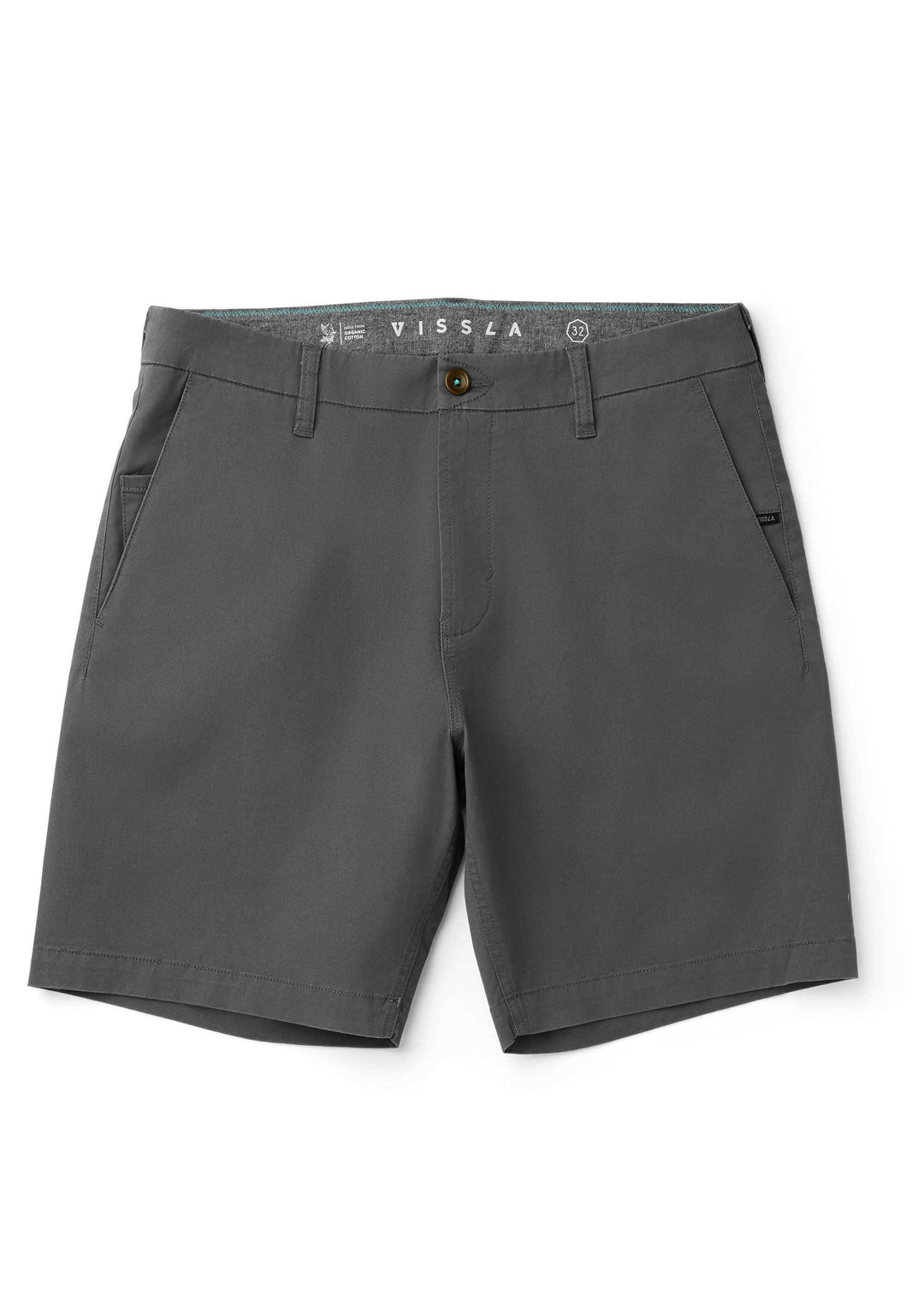 Vissla No See Ums Eco 18" Walkshort in Dark Grey