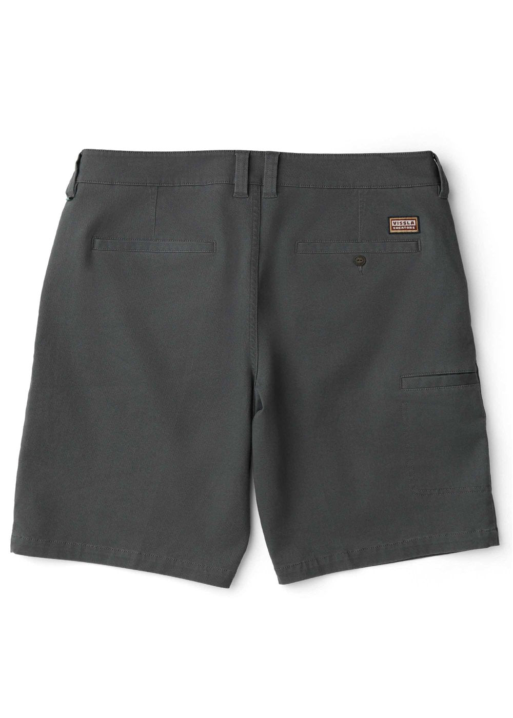 Vissla Coast Drifter 21" Walkshort in Dark Grey, view 2