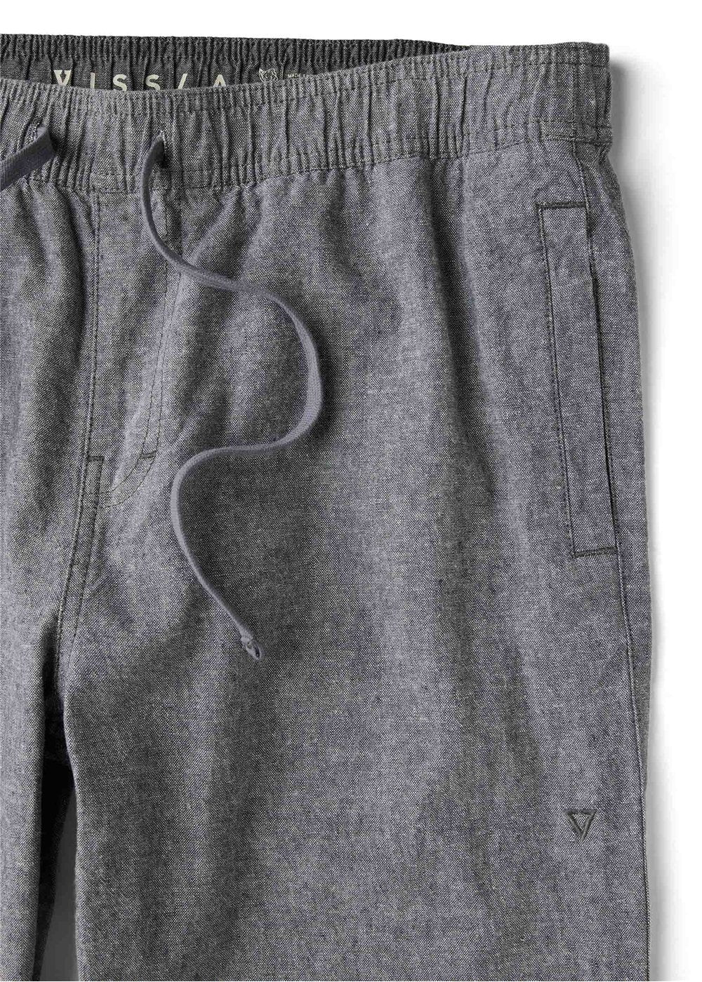 Rails Linen Eco Elastic Pant GRA