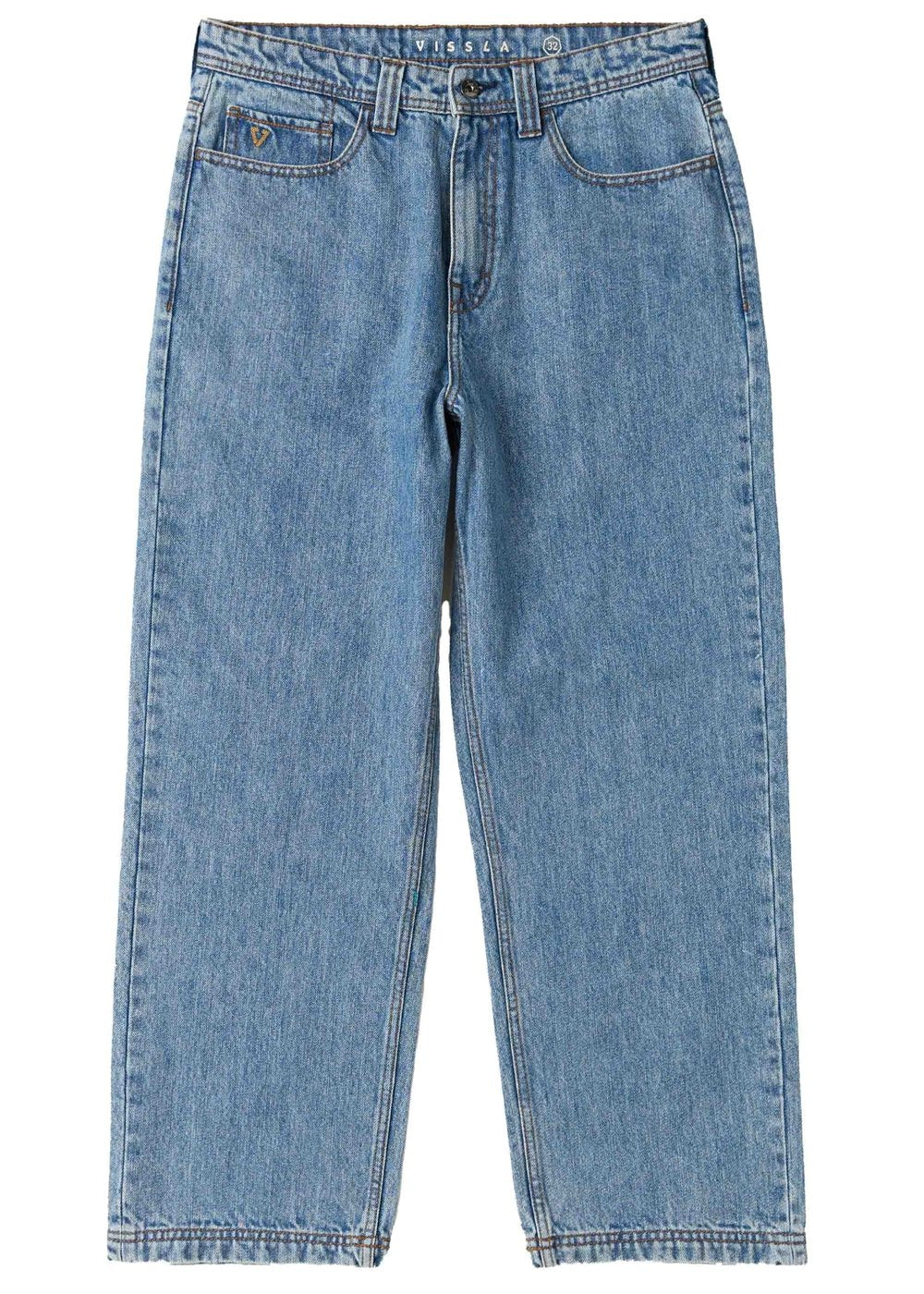 Vissla Big Timer Baggy 5 Pkt Jean 19.5" in 7 Year Wash
