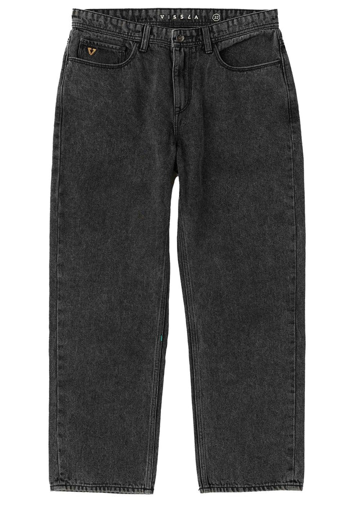 Vissla Let Loose 5 Pkt Jean 17" in Washed Black