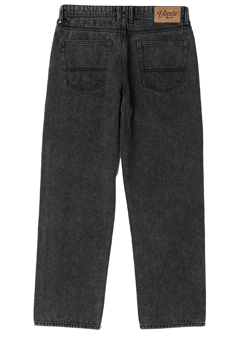 Vissla Let Loose 5 Pkt Jean 17" in Washed Black, view 4