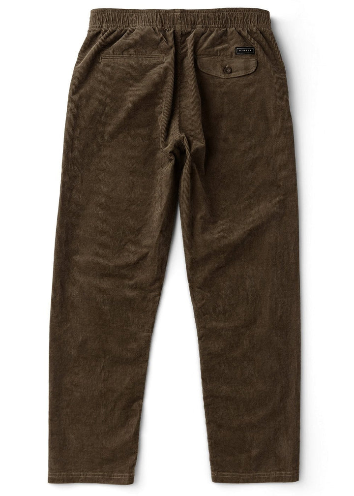 Vissla No See Ums Cord Eco Elastic Pant in Dark Earth, view 2