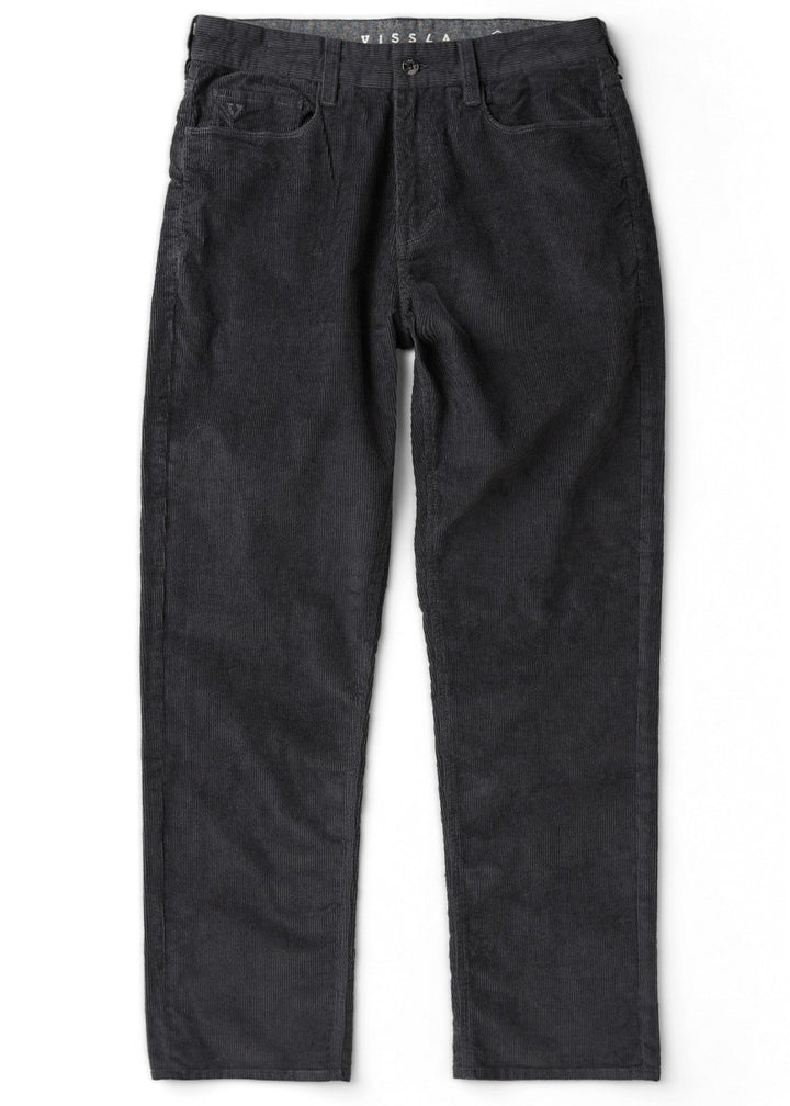 Vissla Border C Cord 5 Pkt Pant in Graphite