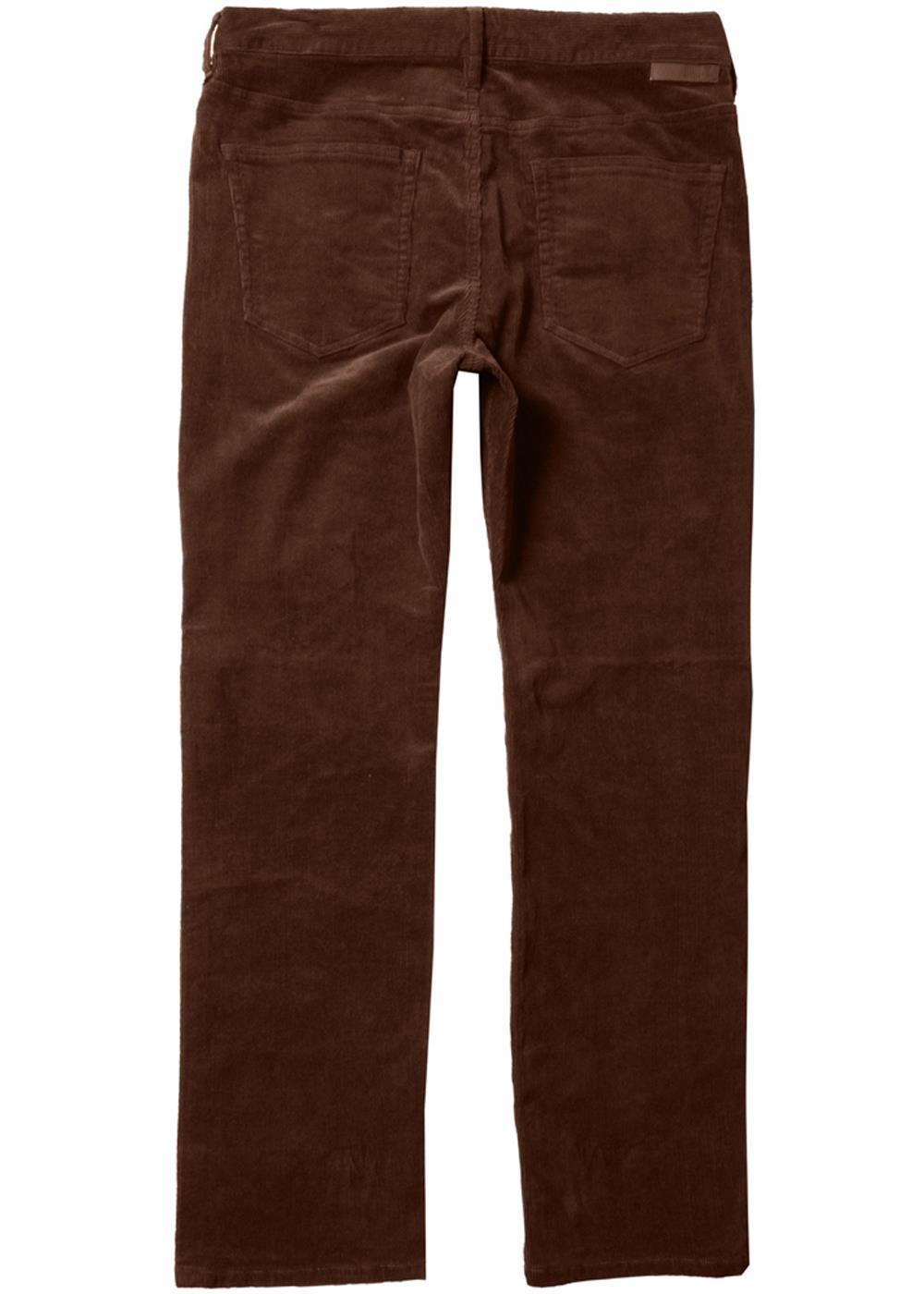 Vissla Border C Cord 5 Pkt Pant in Dark Earth, view 2