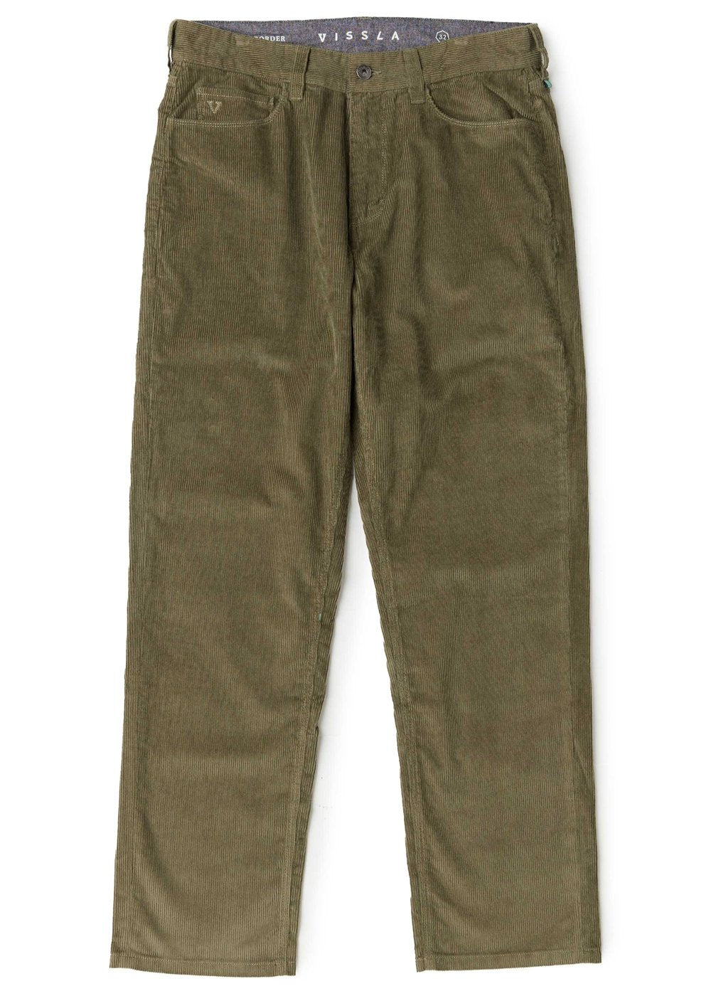 Border C Cord Eco 5 Pkt Pant