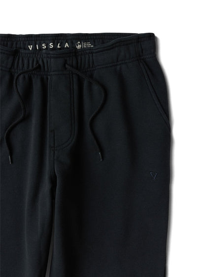 Solid Sets Eco Elastic Sweatpant BLK