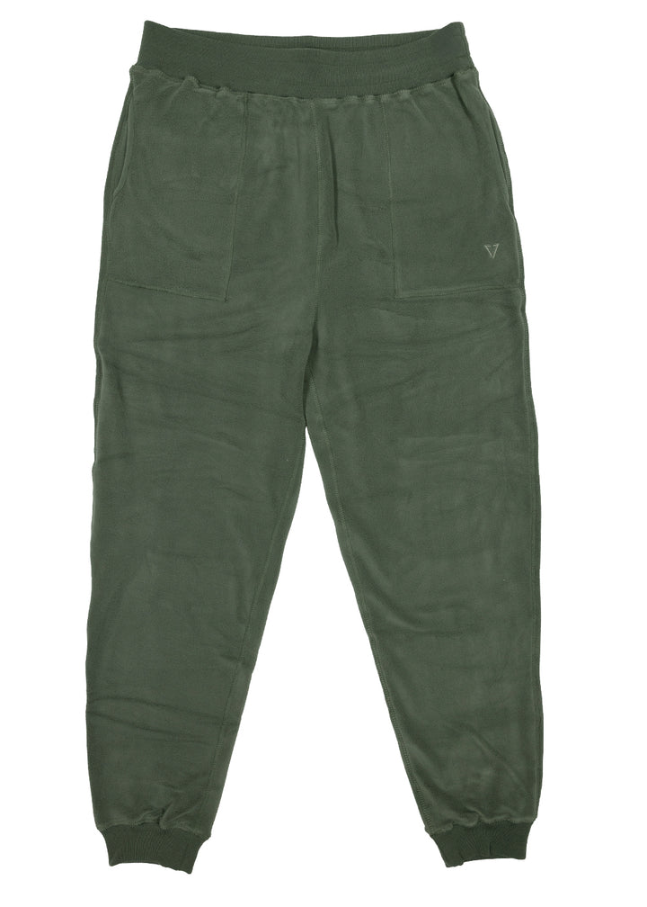 Vissla Swell Stretch Polar Pant in Vintage Green, view 2