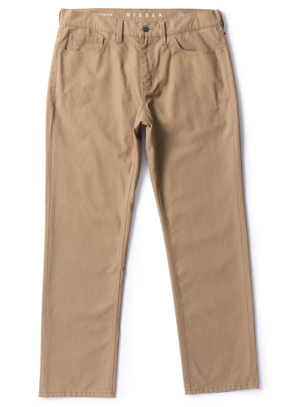 Vissla Border Canvas 5 Pkt Pant in Kangaroo