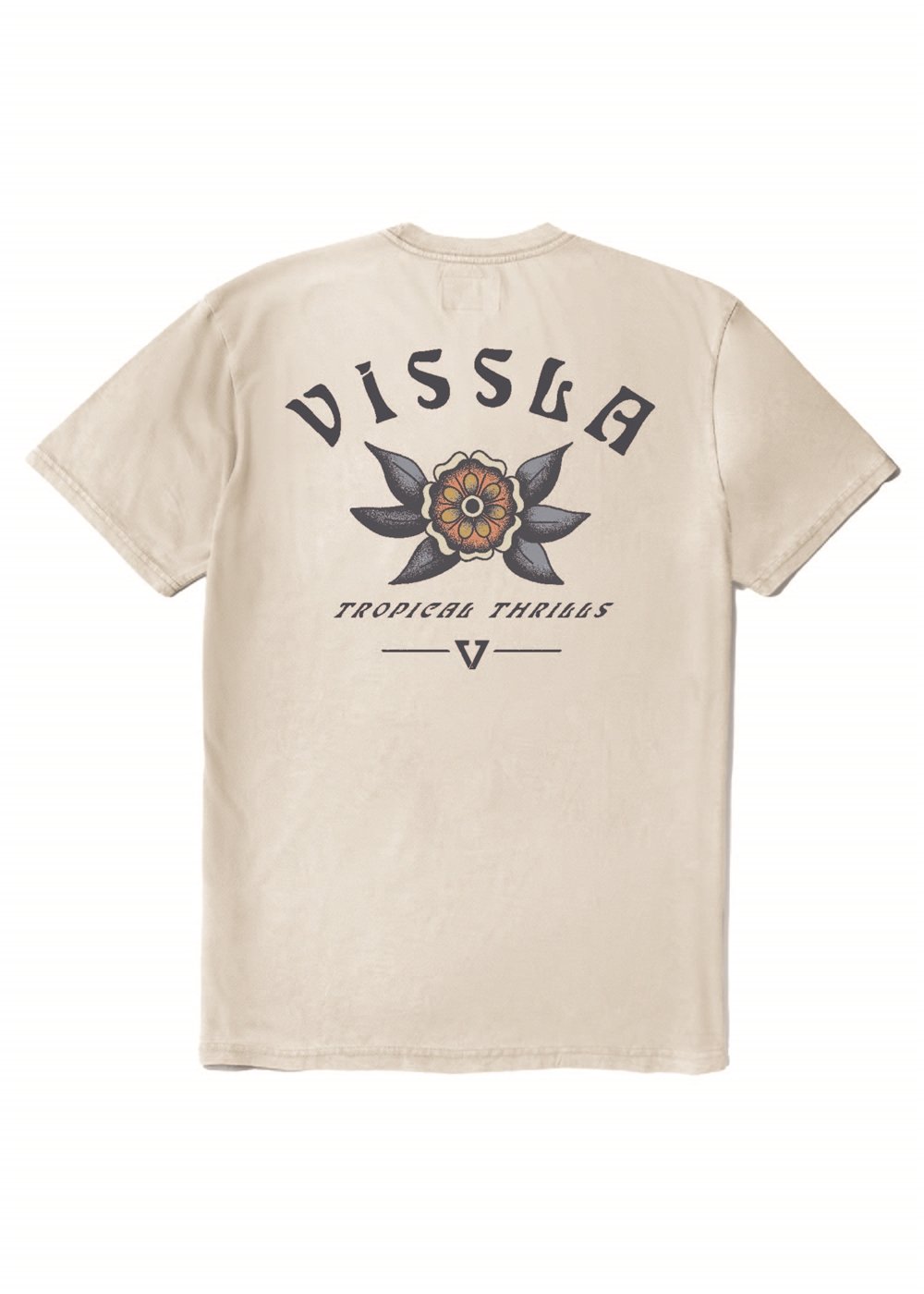 Vissla Inklines Cosmic Wash Tee in Dune