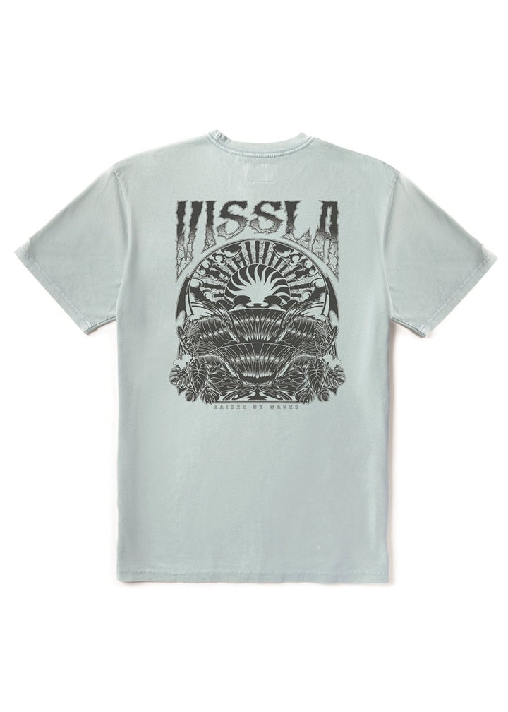 Vissla Paddle Out Cosmic Wash Tee in Coastal Blue