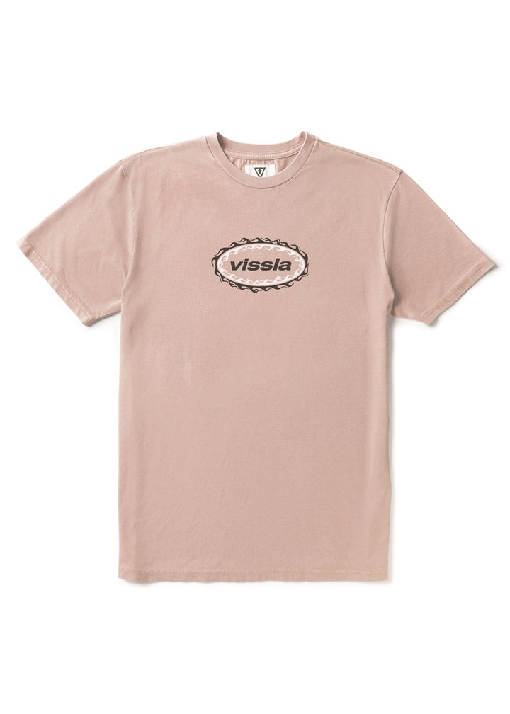 Vissla Red Hot Cosmic Wash Tee in Rose