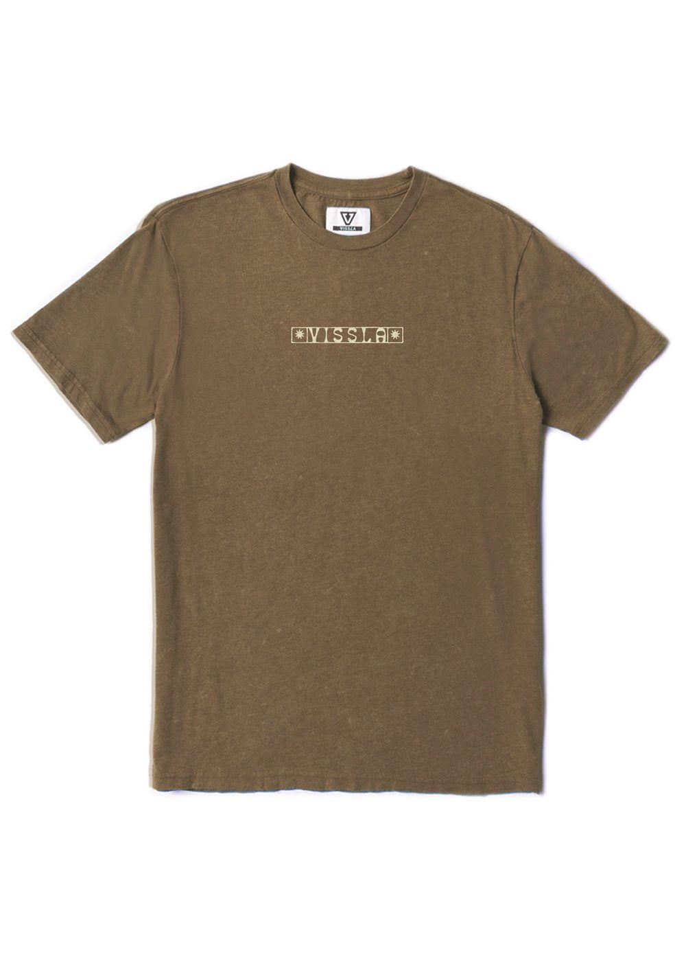Vissla Serpents Cosmic Wash Tee in Chocolate, view 2
