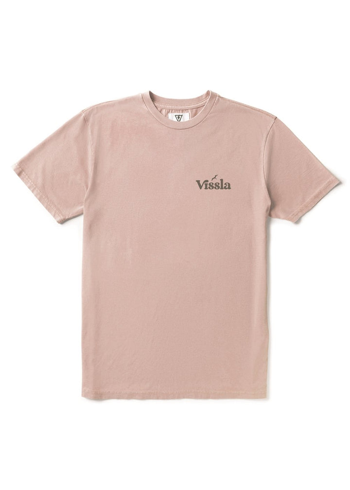 Vissla Extra Strength Cosmic Wash Tee in Rose, view 3