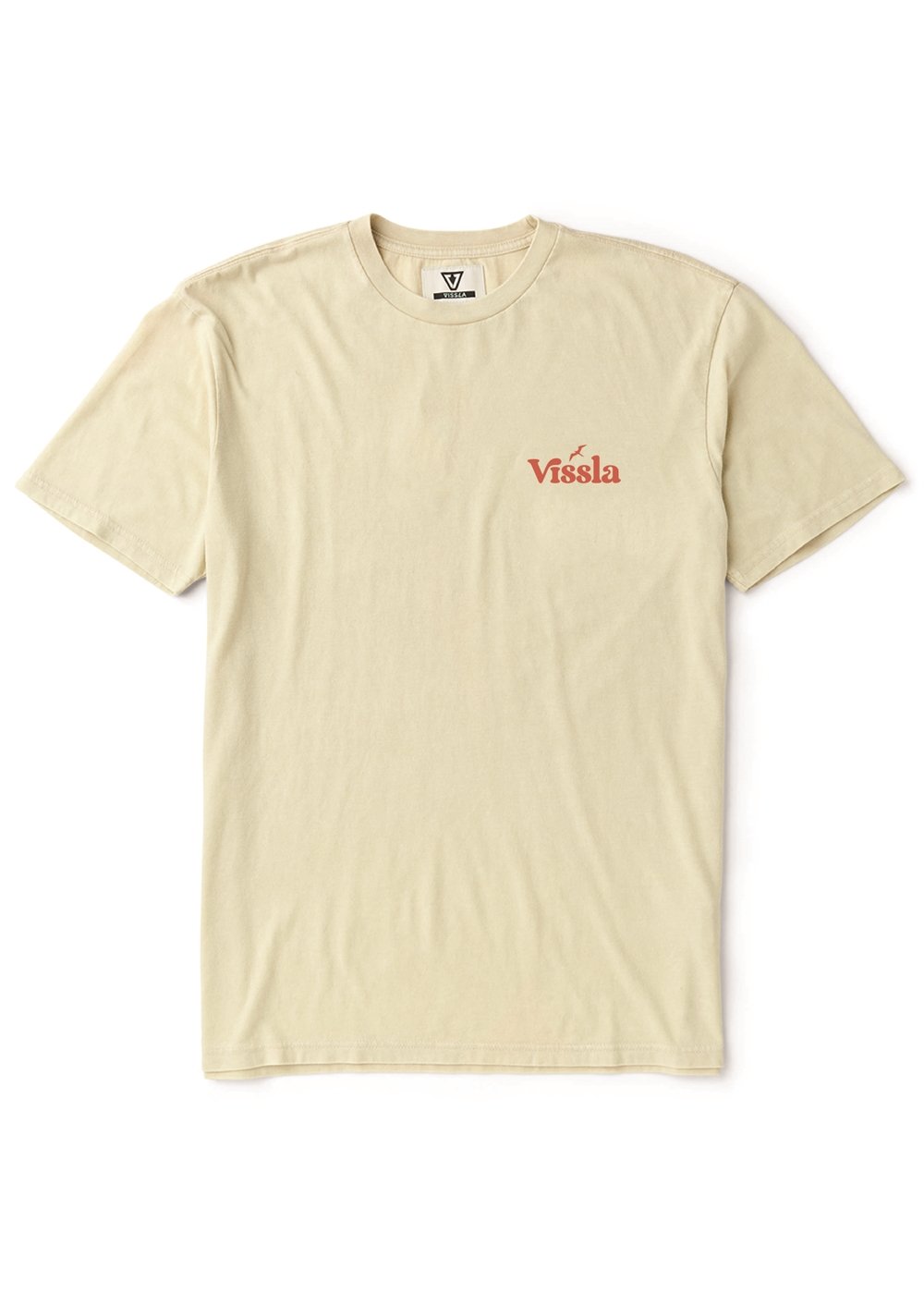 Vissla Extra Strength Cosmic Wash Tee in Dune, view 2