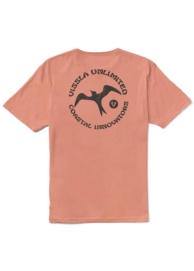 Coastal Innovators Organic Tee, Papaya